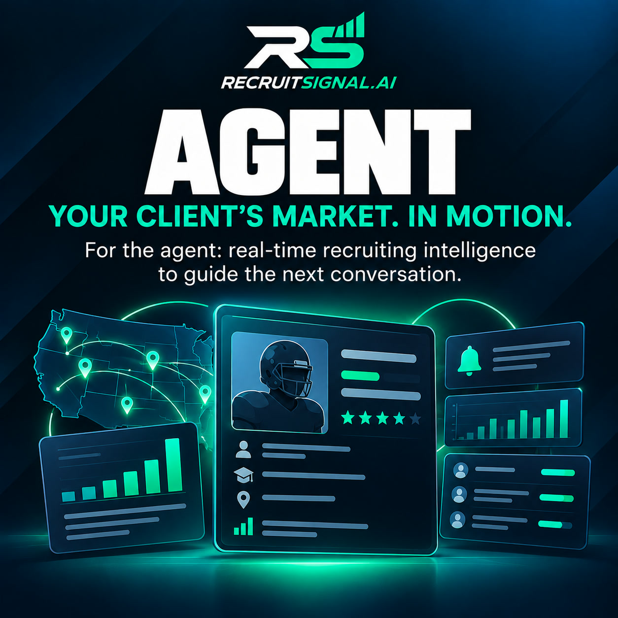 Player Agent — For the agent: your client's market, the moment it moves.