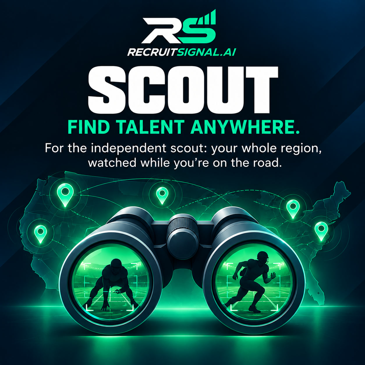 Scout — For the independent scout: your whole region, watched while you're on the road.